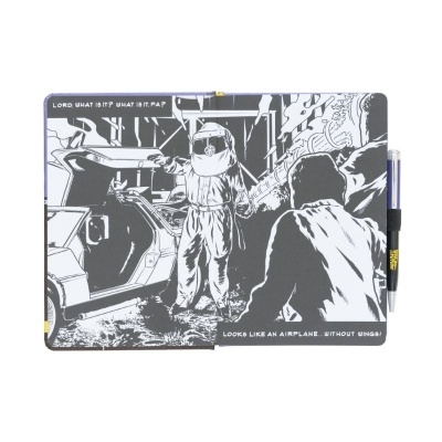 Caderno Premium A5 Com Caneta Back To The Future