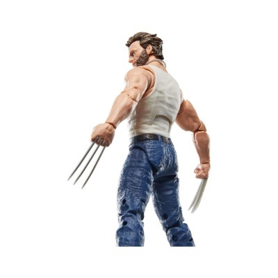 Figura de ação do Wolverine com garras metálicas