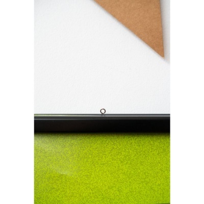 Suporte Magnético para Poster Vertical - Preto