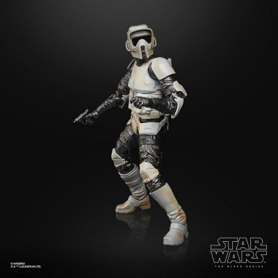 Star Wars The Mandalorian Black Series Carbonized Action Figure Scout Trooper