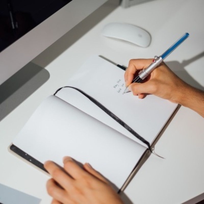 Caderno Premium A5 Star Wars c/ Caneta Lightsaber -  Luke Skywalker