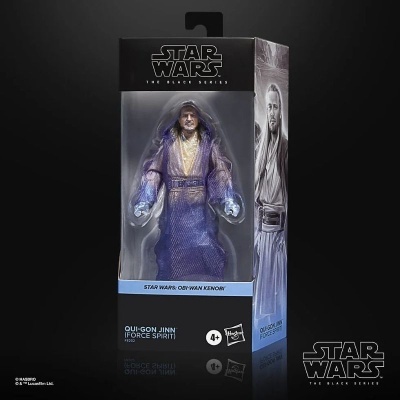 Star Wars Obi-Wan Kenobi Black Series Action Figure Qui-Gon Jinn (Force Spirit)