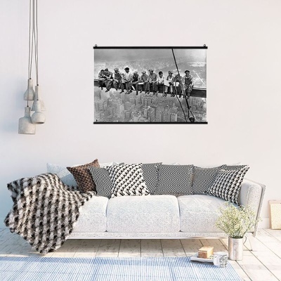 Suporte para Poster Horizontal - Preto