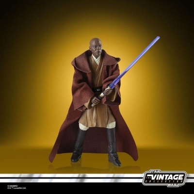 Star Wars Episode II Vintage Collection Action Figure - Mace Windu Star Wars Episode II Vintage Collection Action Figure - Mace Windu