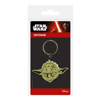 Star Wars Rubber Keychain Yoda