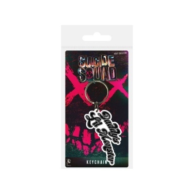 Suicide Squad Rubber Keychain Daddy's Lil Monster