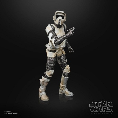 Star Wars The Mandalorian Black Series Carbonized Action Figure Scout Trooper