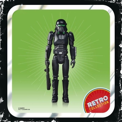 Star Wars The Mandalorian Retro Collection Action Figure Imperial Death Trooper