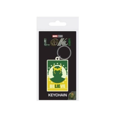 Marvel Rubber Keychain Loki