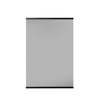 Suporte Magnético para Poster Vertical - Preto