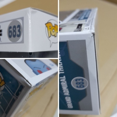 Funko POP! Star Wars: Ahsoka - Grand Admiral Thrawn (CAIXA DANIFICADA)