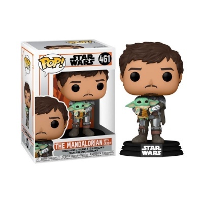 Funko POP! Star Wars: The Mandalorian - The Mandalorian with Grogu