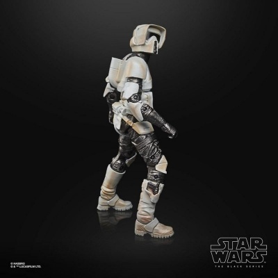 Star Wars The Mandalorian Black Series Carbonized Action Figure Scout Trooper