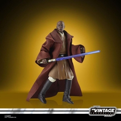 Star Wars Episode II Vintage Collection Action Figure - Mace Windu Star Wars Episode II Vintage Collection Action Figure - Mace Windu