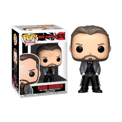 Funko POP! Movies: Die Hard - Hans Gruber (CAIXA DANIFICADA)