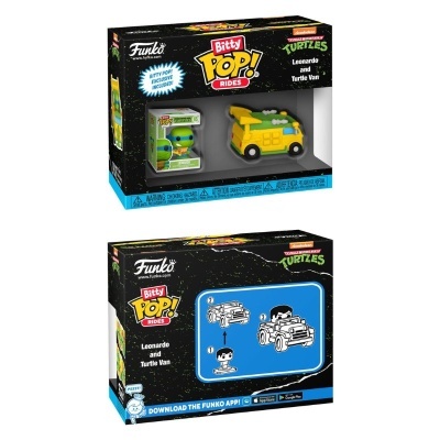 Funko Bitty POP! Teenage Mutant Ninja Turtles - Leonardo and Turtle Van Funko Bitty POP! Teenage Mutant Ninja Turtles - Leonardo and Turtle Van