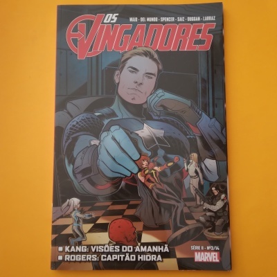 Os vingadores, série II, n.º 3: Kang, Visões do amanhã; Rogers, Capitão Hidra