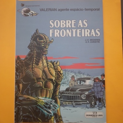 Valerian, agente espácio-temporal. Sobre as fonteiras, J.-C. Mazieres e P. Christin