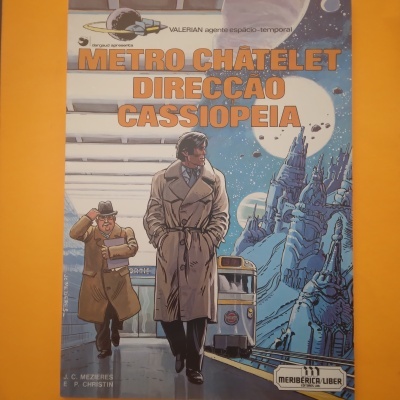 Valerian, agente espácio-temporal. Metro Châtelet, direcção Cassiopeia