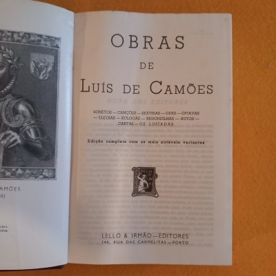 Obras de Luís de Camões
