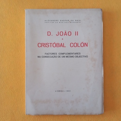 D. João II e Cristóbal Colón, de Alexandre Gaspar da Naia