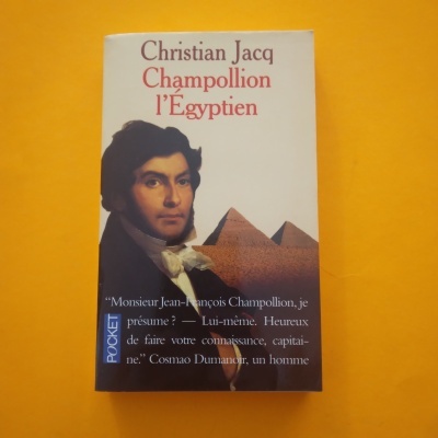 Champollion l'Égyptien, Chistian Jacq