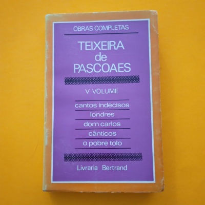 Obras completas, V volume, Teixeira de Pascoaes