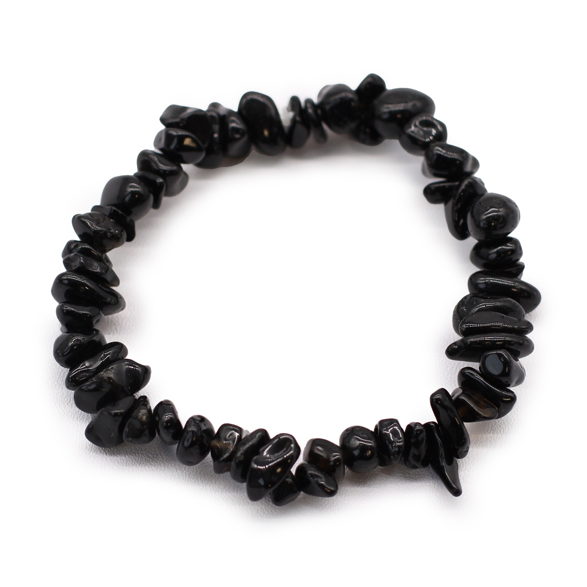 Bracelete de Pedra Ágata Negra