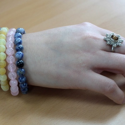 Pulseira&#x20;de&#x20;Pedra&#x20;Jaspe&#x20;Verde