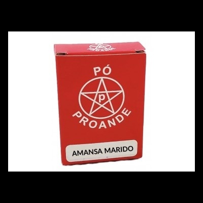 Caixa vermelha de pó Proande Amansa Marido
