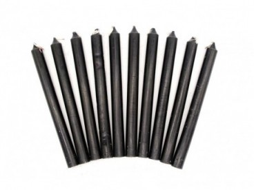 VELA LISA RITUAL PRETA