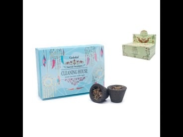 6 COPOS CARVÃO/RESINA GOLOKA LIMPA CASA