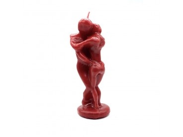 VELA CASAL VERMELHO AMARRAR 18CM
