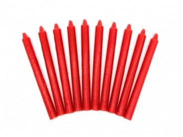 VELA LISA RITUAL VERMELHA