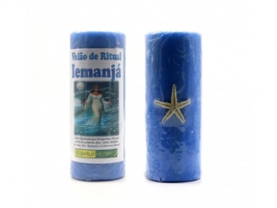 VELAO ERVAS GUARUJA IEMANJA 17X7CM