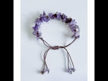 PULSEIRA PEDRA AMETISTA CHIP