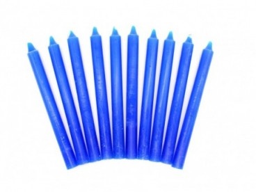 VELA LISA RITUAL AZUL ESCURO