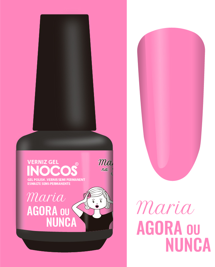 Verniz Gel Inocos – 247 - Agora ou Nunca Verniz Gel Inocos – 247 - Agora ou Nunca