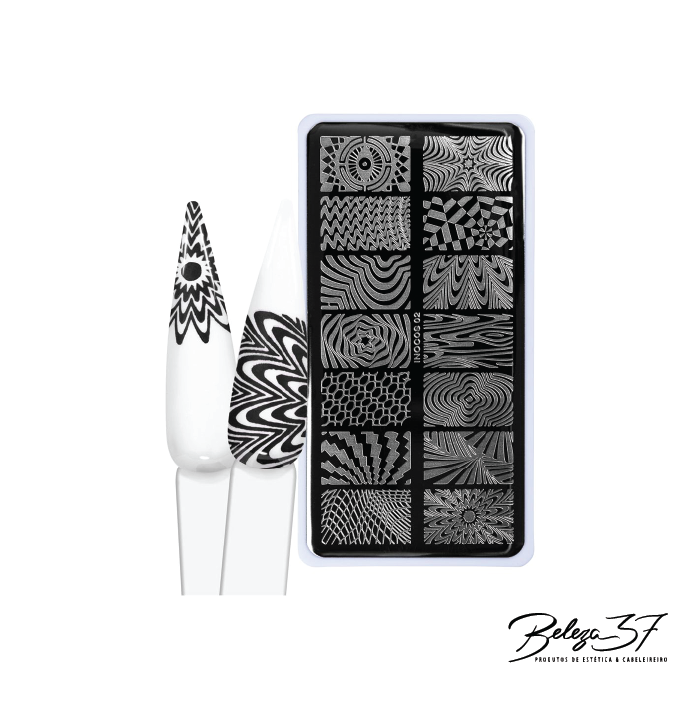 Placa Carimbo Inocos - 02 - Retro Placa Carimbo Inocos - 02 - Retro