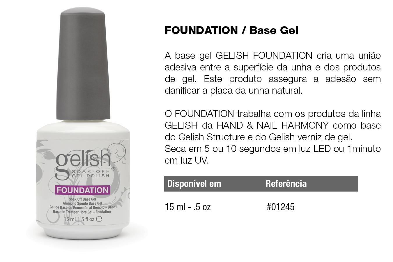 GELISH HARMONY BASE FOUNDATION BELEZA37
