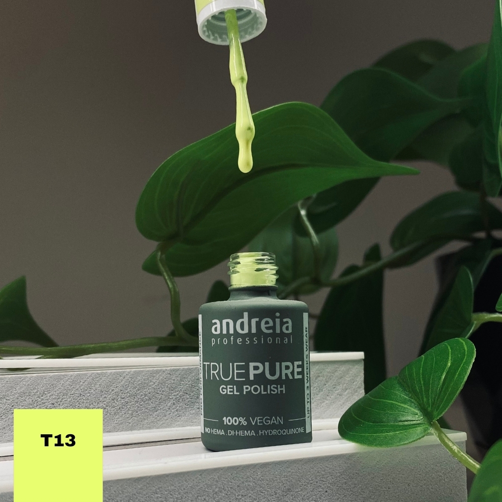 The Gel Polish Andreia True Pure T13 (Amarelo Néon) The Gel Polish Andreia True Pure T13 (Amarelo Néon)