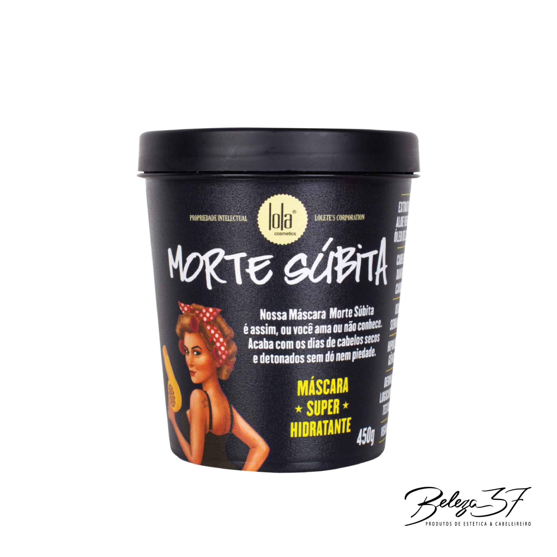 Lola Morte Subita - Máscara 450g Lola Morte Subita - Máscara 450g