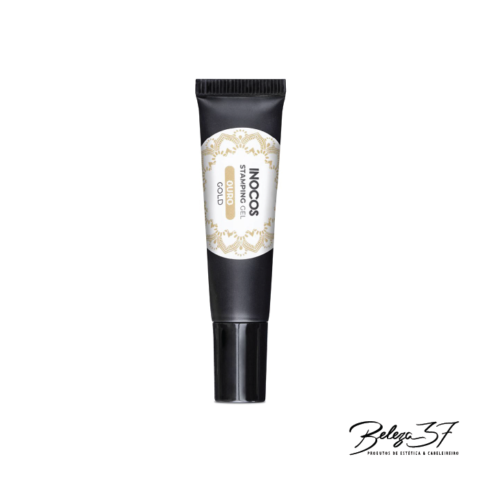 Stamping Gel Inocos 8ml - Ouro Stamping Gel Inocos 8ml - Ouro