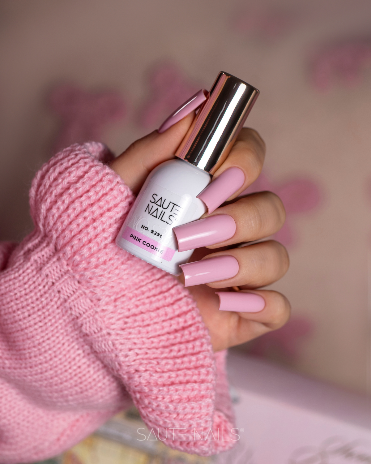 Verniz Gel Saute Nails S331 - Pink Cookie (Rosa Claro Pastel) Verniz Gel Saute Nails S331 - Pink Cookie (Rosa Claro Pastel)