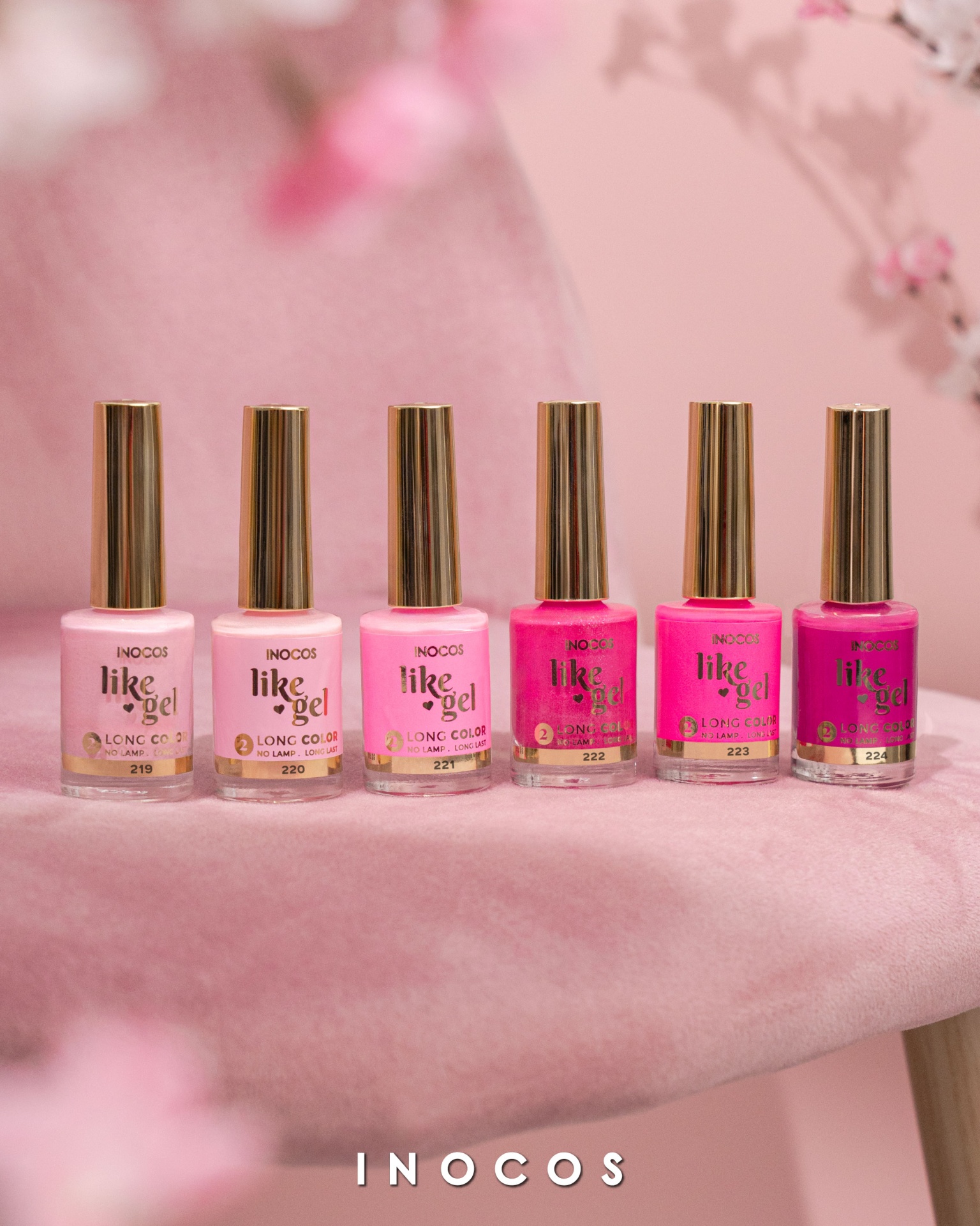 Like Gel Inocos - Coleção Atitude Rosa Like Gel Inocos - Coleção Atitude Rosa