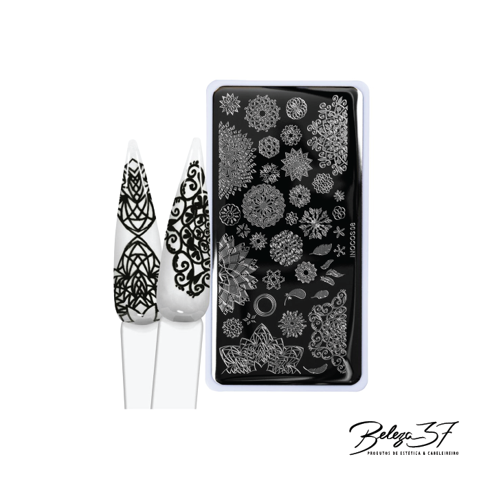 Placas Carimbo Inocos - 08 - Mandala Placas Carimbo Inocos - 08 - Mandala