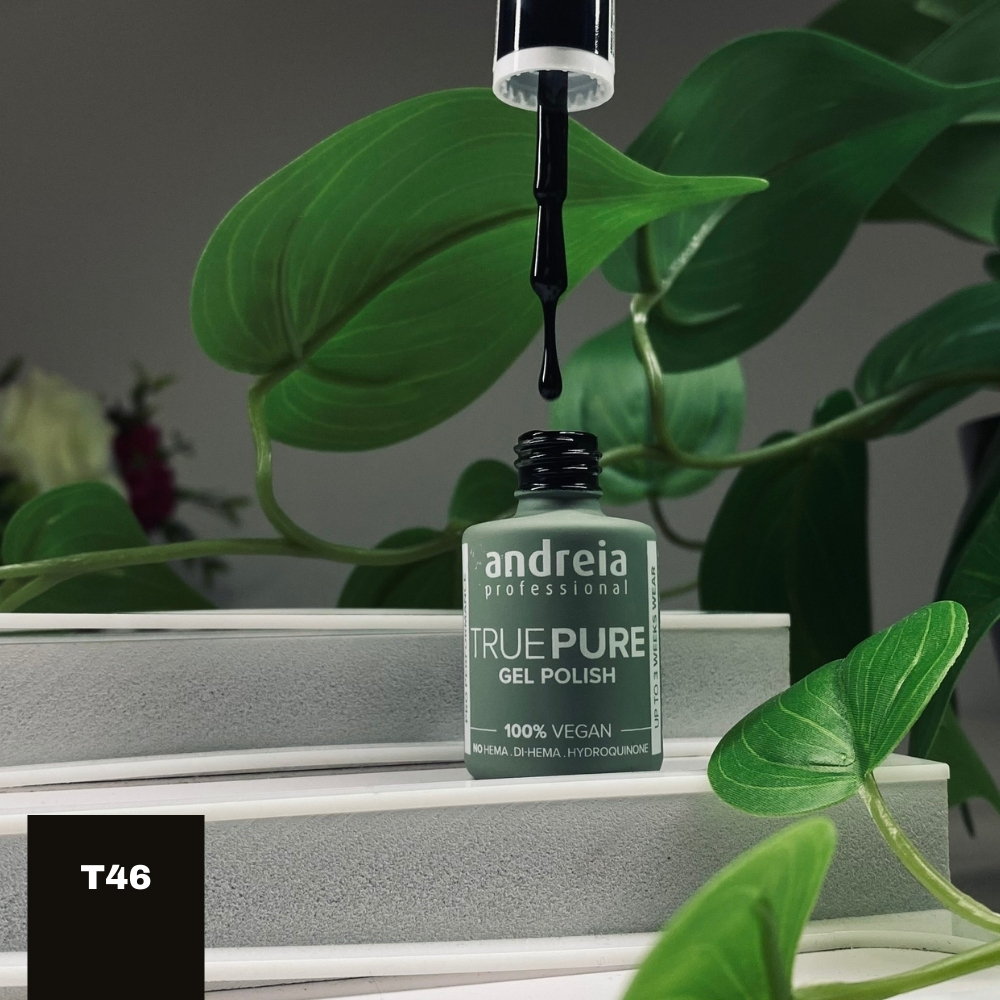The Gel Polish Andreia True Pure T46 (Preto) The Gel Polish Andreia True Pure T46 (Preto)