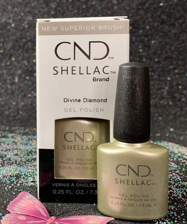 CND Shellac 00115 Divine Diamond BELEZA37