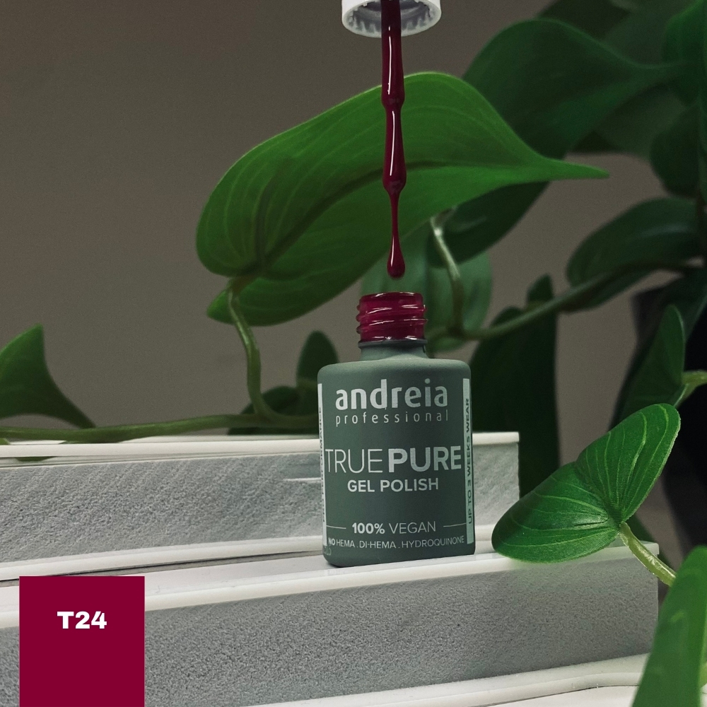 The Gel Polish Andreia True Pure T24 (Rosa Escuro) The Gel Polish Andreia True Pure T24 (Rosa Escuro)