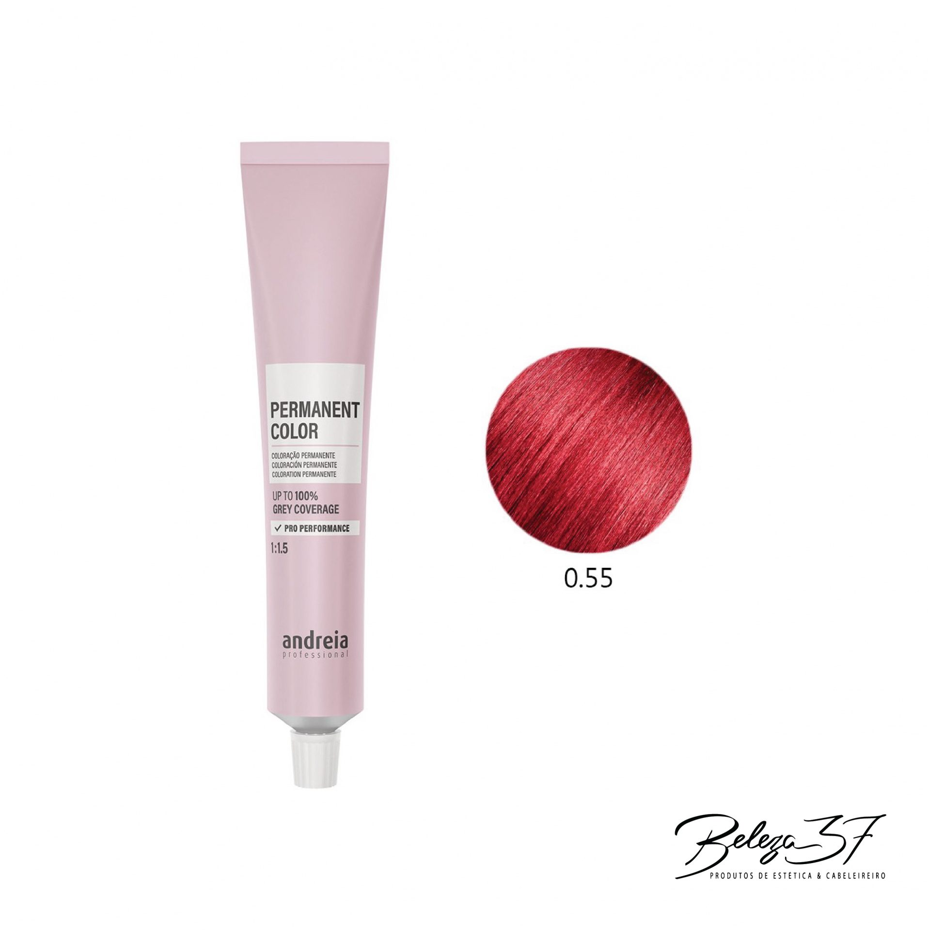 Coloração Permanente Andreia 0.55 Coloração Permanente Andreia 0.55